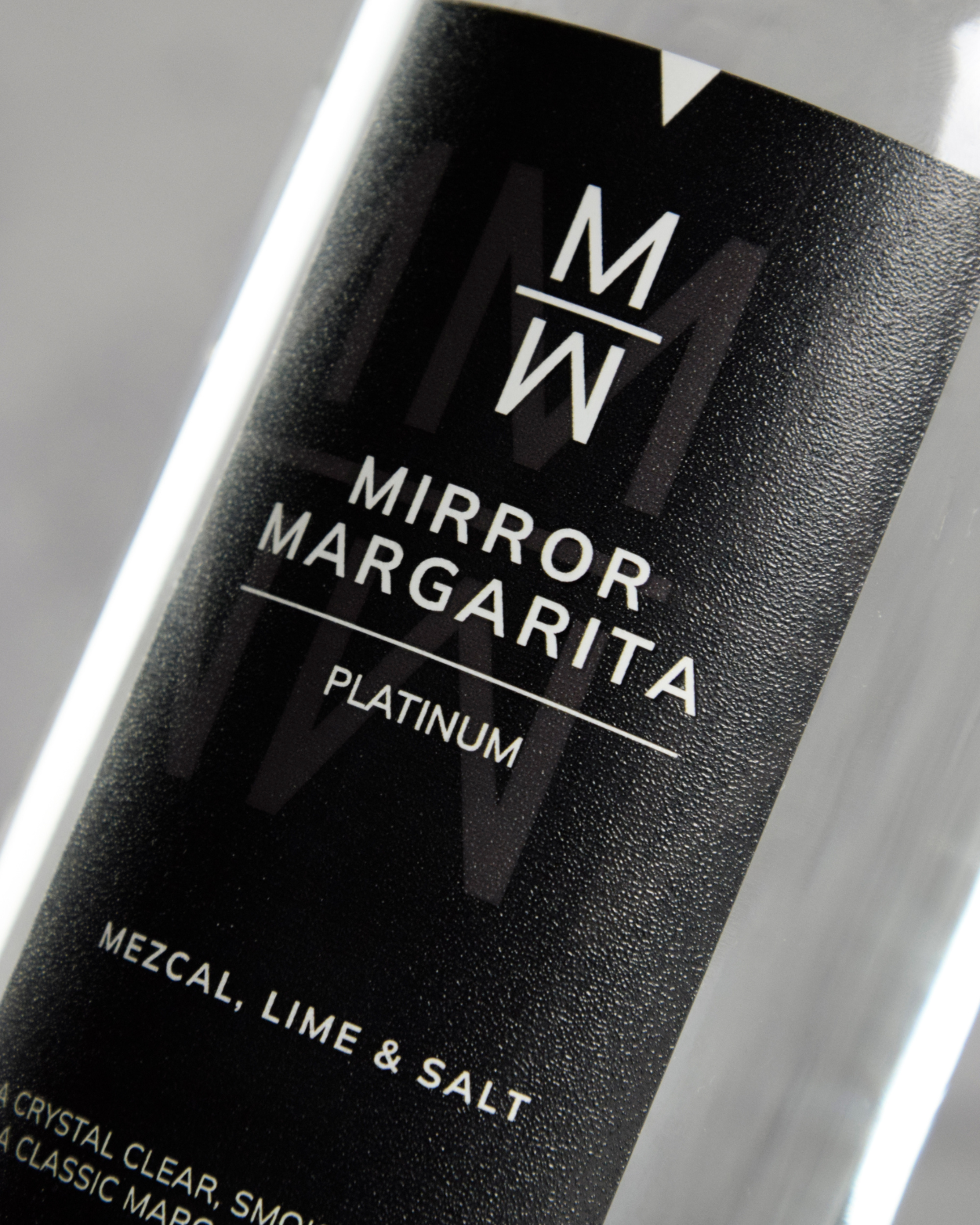 Mezcal Mirror Margarita, Platinum Collection, 500ml